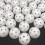 50* Golf Practice Training White Balls Airflow Hollow Air Flow Plastic Golf Ball 1
