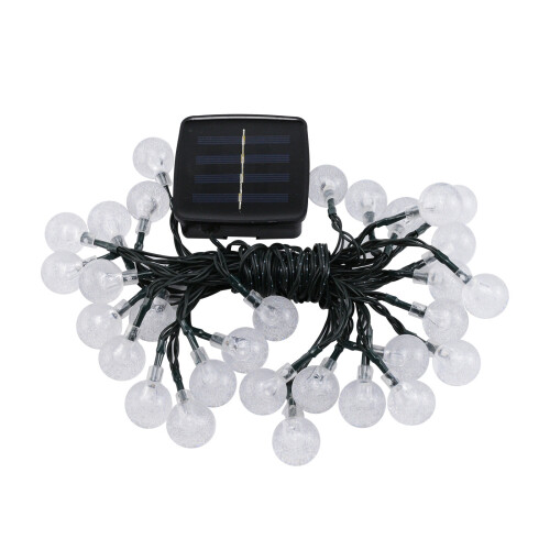 (White) 30 Multi LED Solar Fairy Garden Lights 2