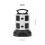 Surge Protected Tower Extension Lead Socket Plug Adapter 4 USB Port UK 3