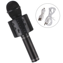 (Black) Wireless Bluetooth Karaoke Microphones