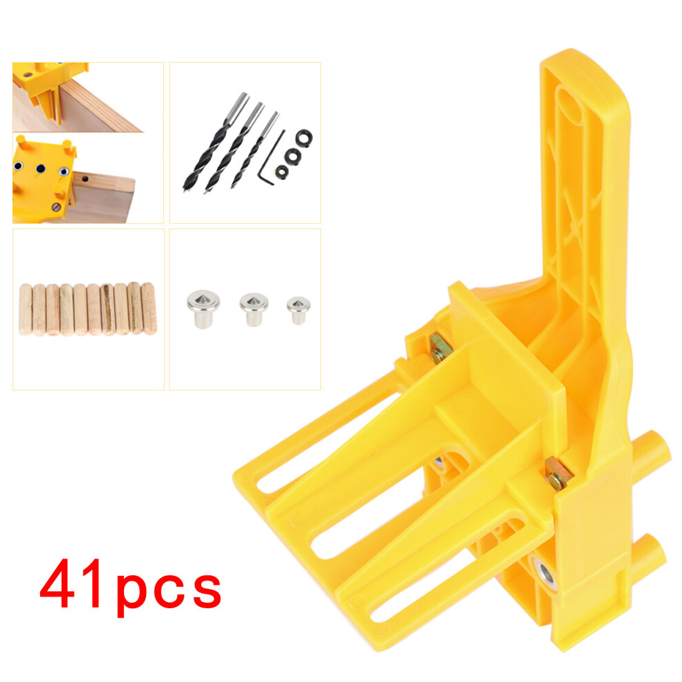 Handheld Woodworking Doweling Jig Drill Guide Wood Dowel Drilling 613310355229