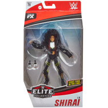WWE Lo Shira Elite Series #79 Figura de Acción Deluxe con Detalles Faciales Realistas