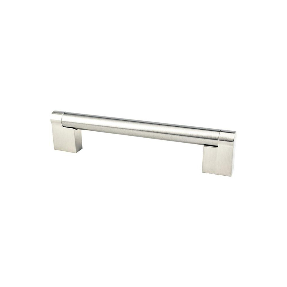 128 Mm Center To Center Contemporary Advantage Three Arch Pull, Brushed Nickel 780997623160