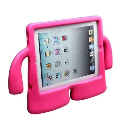 (Pink) iPad Air 1,2 Pro 9.7 Generation 5th,6th Stand Handle Case Cover