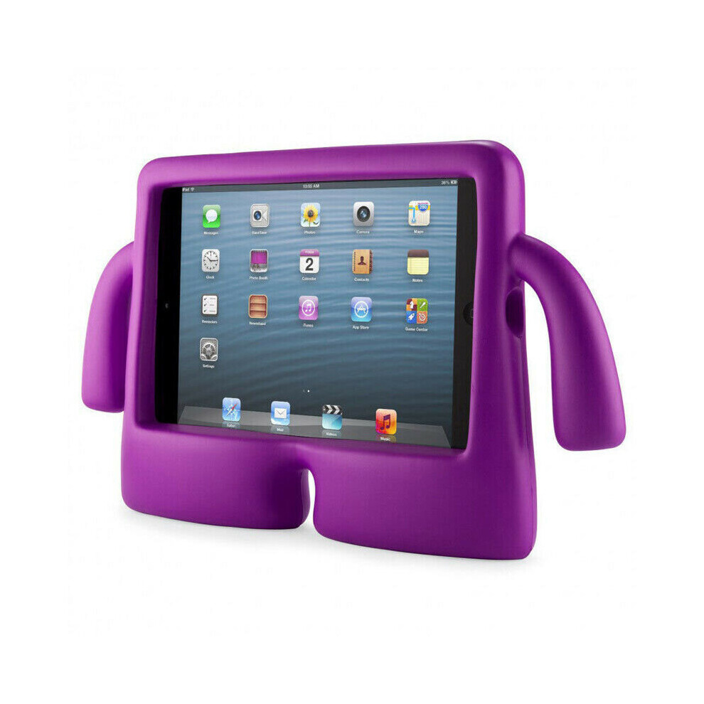 (Purple) iPad 7th Generation 10.2 ,10.5" Stand Handle Case Cover