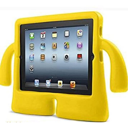 (Yellow) iPad Air 1,2 Pro 9.7 Generation 5th,6th Stand Handle Case Cover
