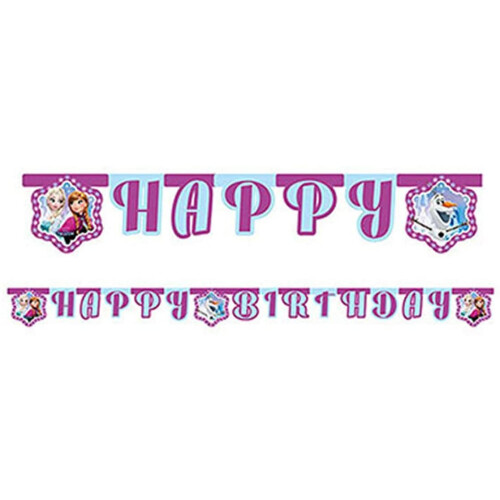 Disney Frozen Frozen Happy Birthday Snowflake Garland 2.10 m