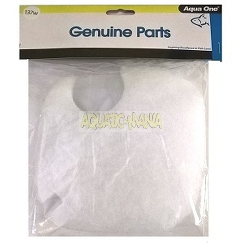 Aqua One Replacement Wool Pad - Ocellaris 850/850Uv (2Pk) 25137W