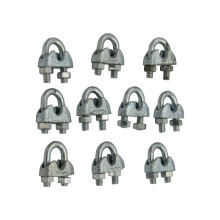 Wire Rope Grips 16MM x10 - Bulldog Clamp Cable Galvanised Commercial