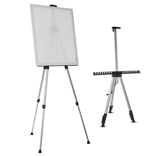 Adjustable Telescopic Painting Easel Tripod Display White Board Stand 2