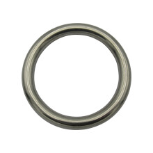 Stainless Steel Round O Ring 5MM x 50MM (Marine Webbing Rigging Mooring Corrosion Resistant)