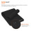 (Black) Yoga Mat Extra Thick Non-Slip Exercise Pad 7