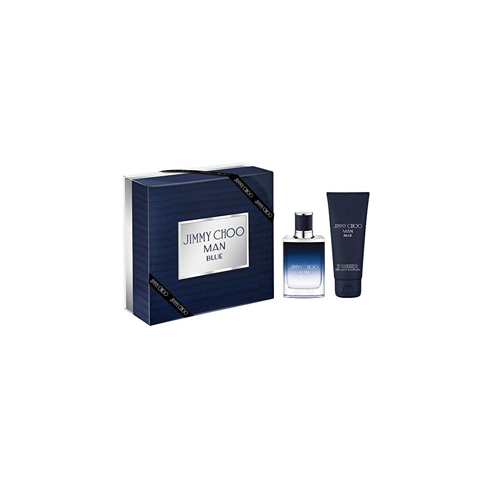 Jimmy Choo Man Blue Gift Set 50ml EDT + 100ml Shower Gel