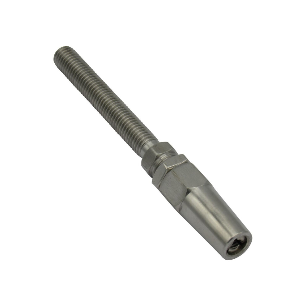 Stainless Steel Swageless Threaded Stud M6 (3Mm Wire Rigging Terminal Tensioner) 707152584609