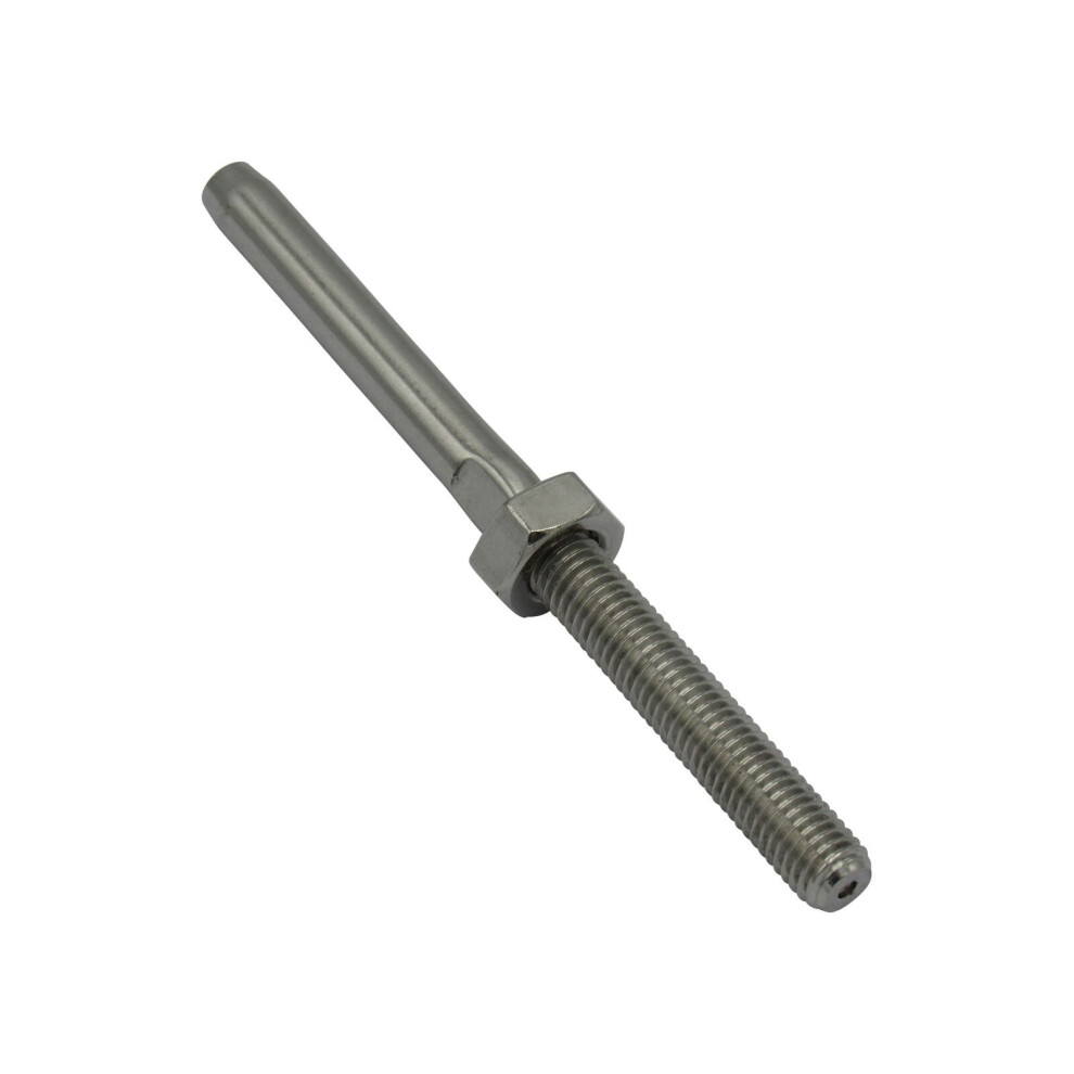 Mini Swage Threaded Stud Terminal Stainless Steel 4MM (M6 RH Wire)-image-OPC-P6JRBRR-NEW