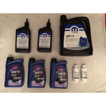 Automatic Transmission, Transfer Case & Differentials Fluids Complete SET