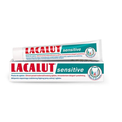 Lacalut Sensitive Tandpasta til følsomme tænder 75 ml