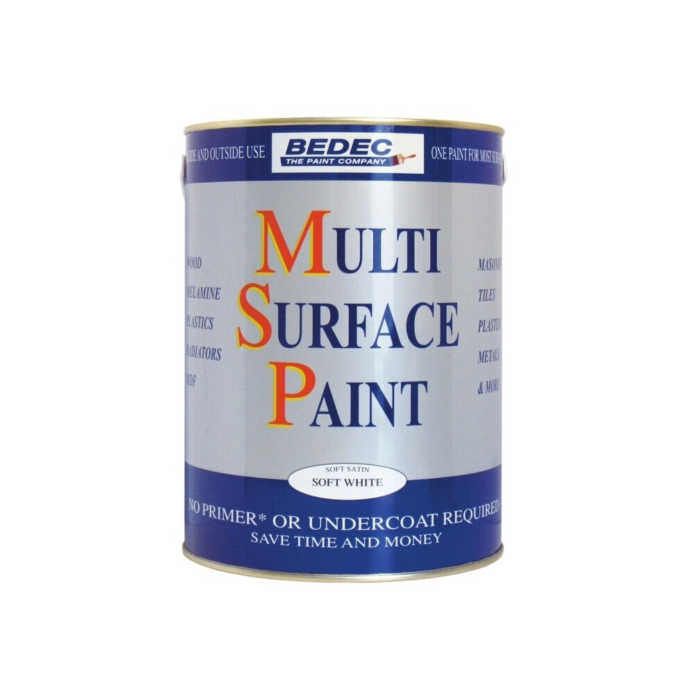 Multi Surface Paint Anthracite, 750ml Soft Satin, 750ml Soft Satin, By Bedec