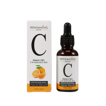 Vitamin C 20% Serum with Hyaluronic Acid & Vitamin E, 30ml - 98% Natural, Brightening, Hydrating, Anti-Wrinkle