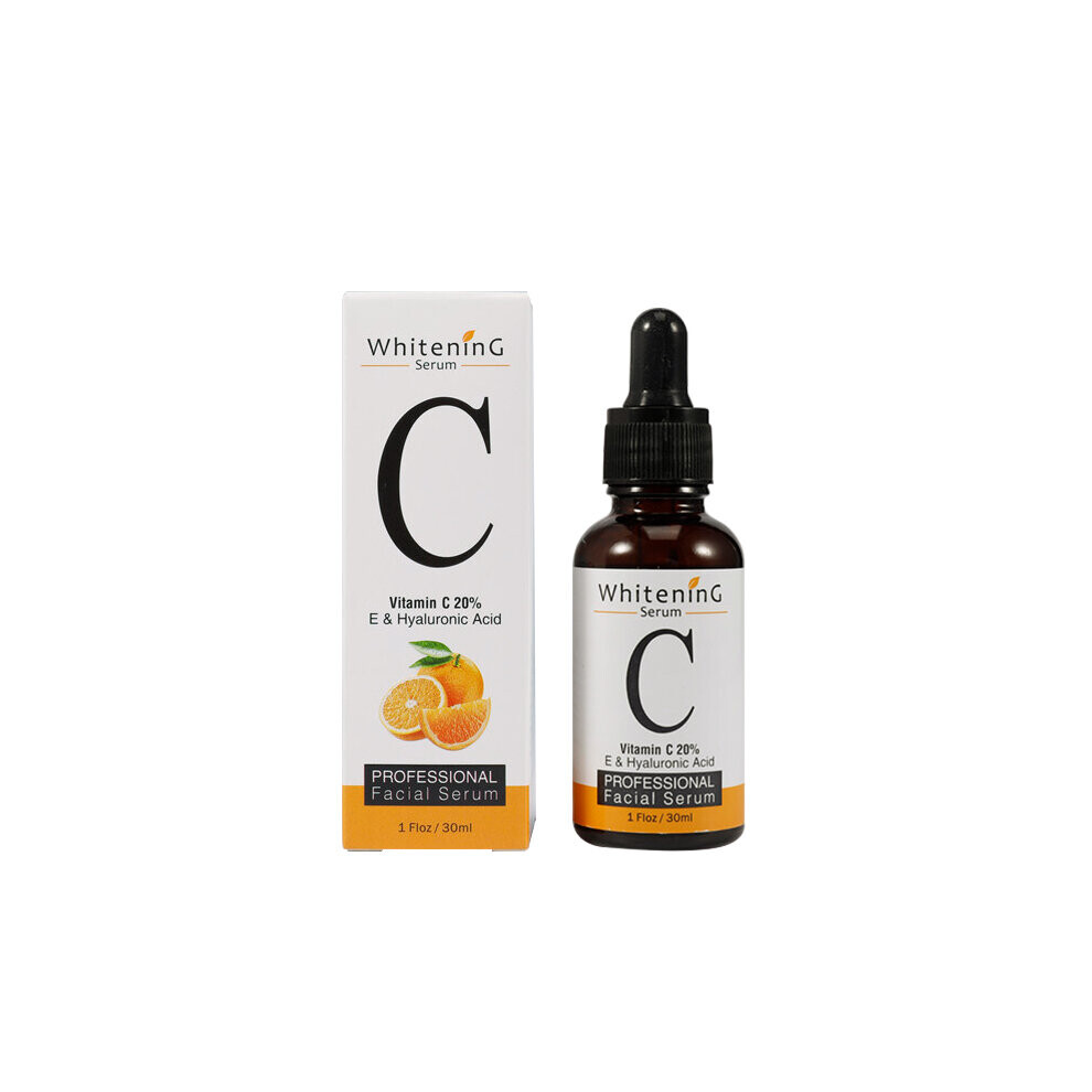 Mooyam Vitamin C 20% Serum With Hyaluronic Acid & Vitamin E, 30Ml - 98% Natural, Brightening, Hydrating, Anti-Wrinkle