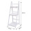 Living And Home Wooden Foldable Ladder Bookshelf Plant Stand Storage Rack 4