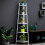 Living And Home 5-Tier Modern Corner Ladder Shelf Plant Stand 3