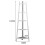 Living And Home 5-Tier Modern Corner Ladder Shelf Plant Stand 5