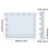 Living And Home Extra Large 80cm Hollywood Mirror LED Light Up 14 Globe Dressing Makeup Vanity 6