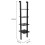 Living And Home 4 Tier Ladder Shelving Unit Display Bookshelf Bookcase Wall Shelf Storage 6