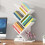 Living And Home (White, 5 Tier) Freestanding Tree Bookshelf Wood Display Shelf Organiser 1