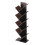 Living And Home (Black Walnut, 9 Tier) Freestanding Tree Bookshelf Wood Display Shelf Organiser 5