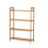 Living And Home (100*68*25cm, 4 Tier) Tiered Bamboo Wood Bookcase Storage Shelf 5