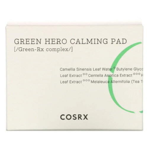 Cosrx Cosrx, One Step Green Hero Calming Pad, 70 Pads 2