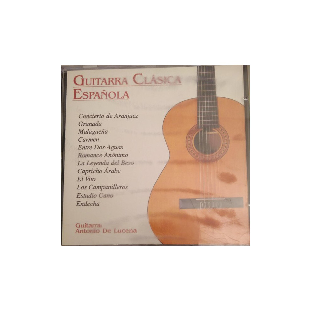 Guitarra Clasica Espanola - Antonio De Lucena CD