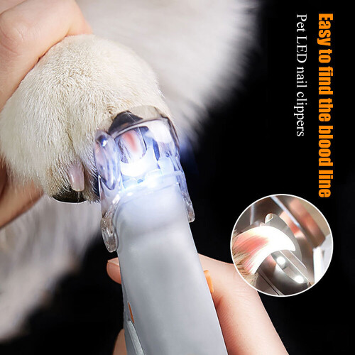 Cat nail sales clippers with light