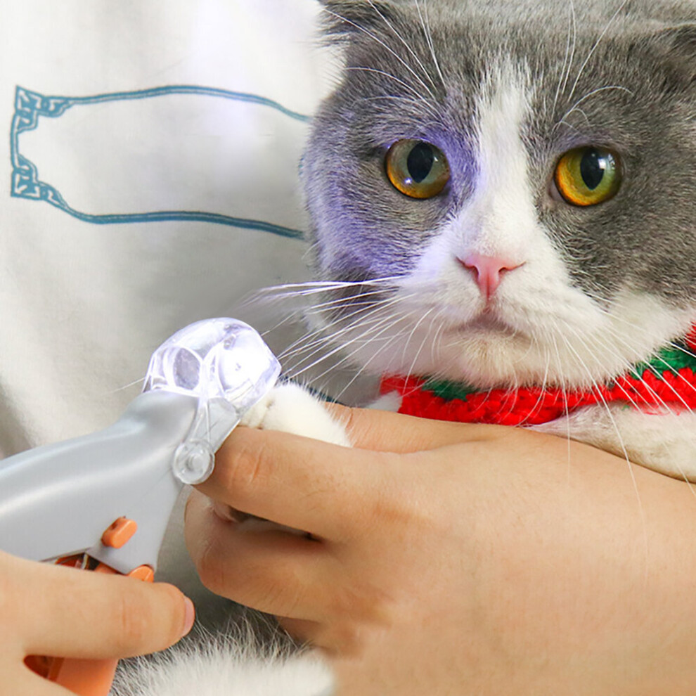 LED Light Nail Trimmer Dog Cat Pet Clipper Scissors Toe Claw Clippers on OnBuy