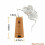Ranpo (White) 4Pcs 1M LED Cork Shaped Copper Wire String Light Wine Bottle DIY 6