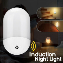 2X Automatisch LED Nachtlampje Wand Plug In Warm Schemer Dageraad Sensor Licht