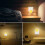 Ranpo 2X Automatic LED Night Light Wall Plug In Warm Dusk Dawn Sensor Light 9
