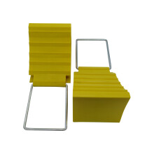 X2 Safety Wheel Chocks - Compact Block Wedges Motorhome Trailer