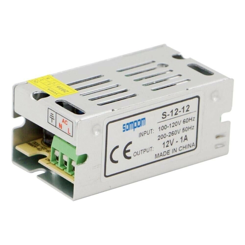 (12W) Dc 12V Power Supply Led Strip - Ac 110 -220V Light 7425208540555