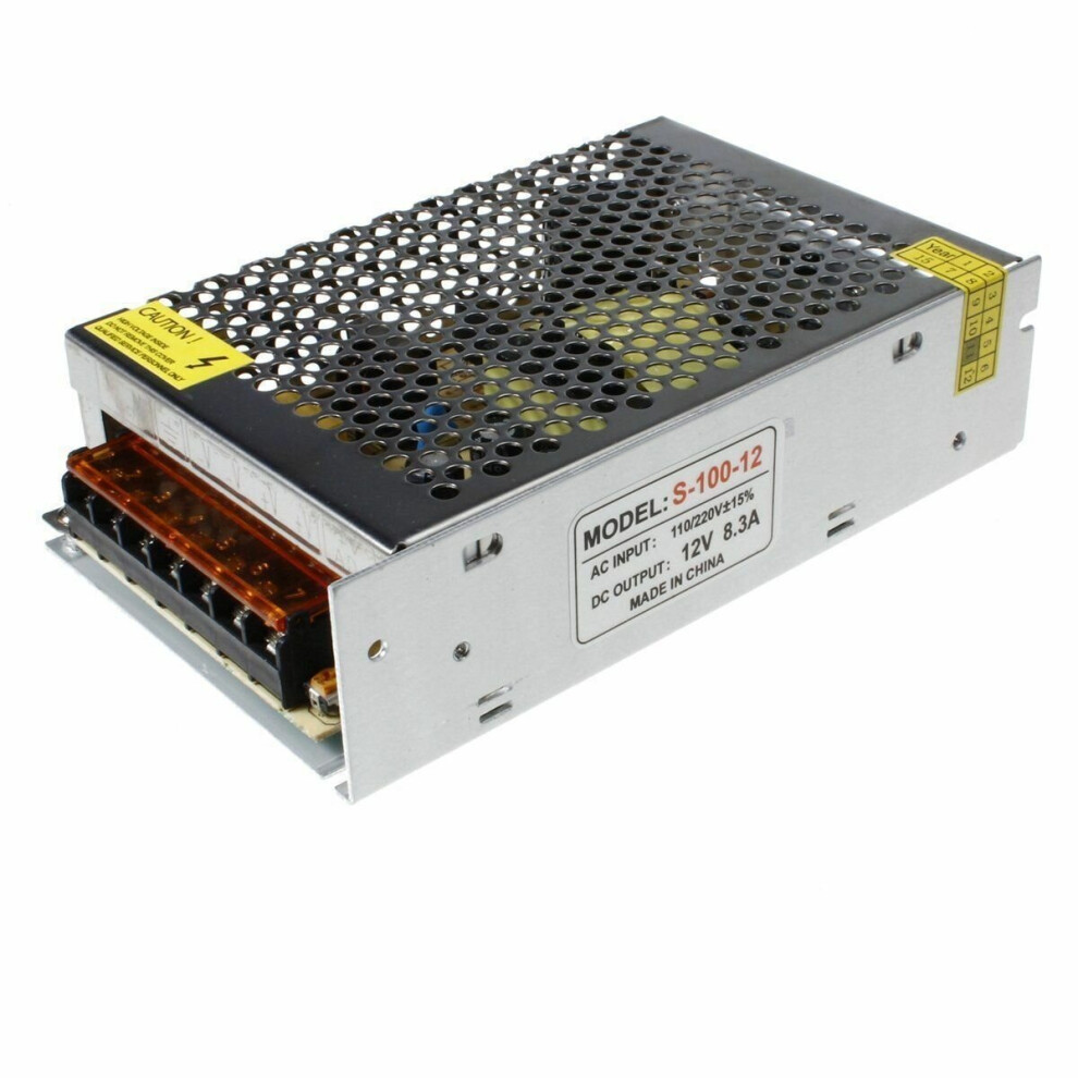 (100W) Dc 12V Power Supply Led Strip - Ac 110 -220V Light 7425201265295