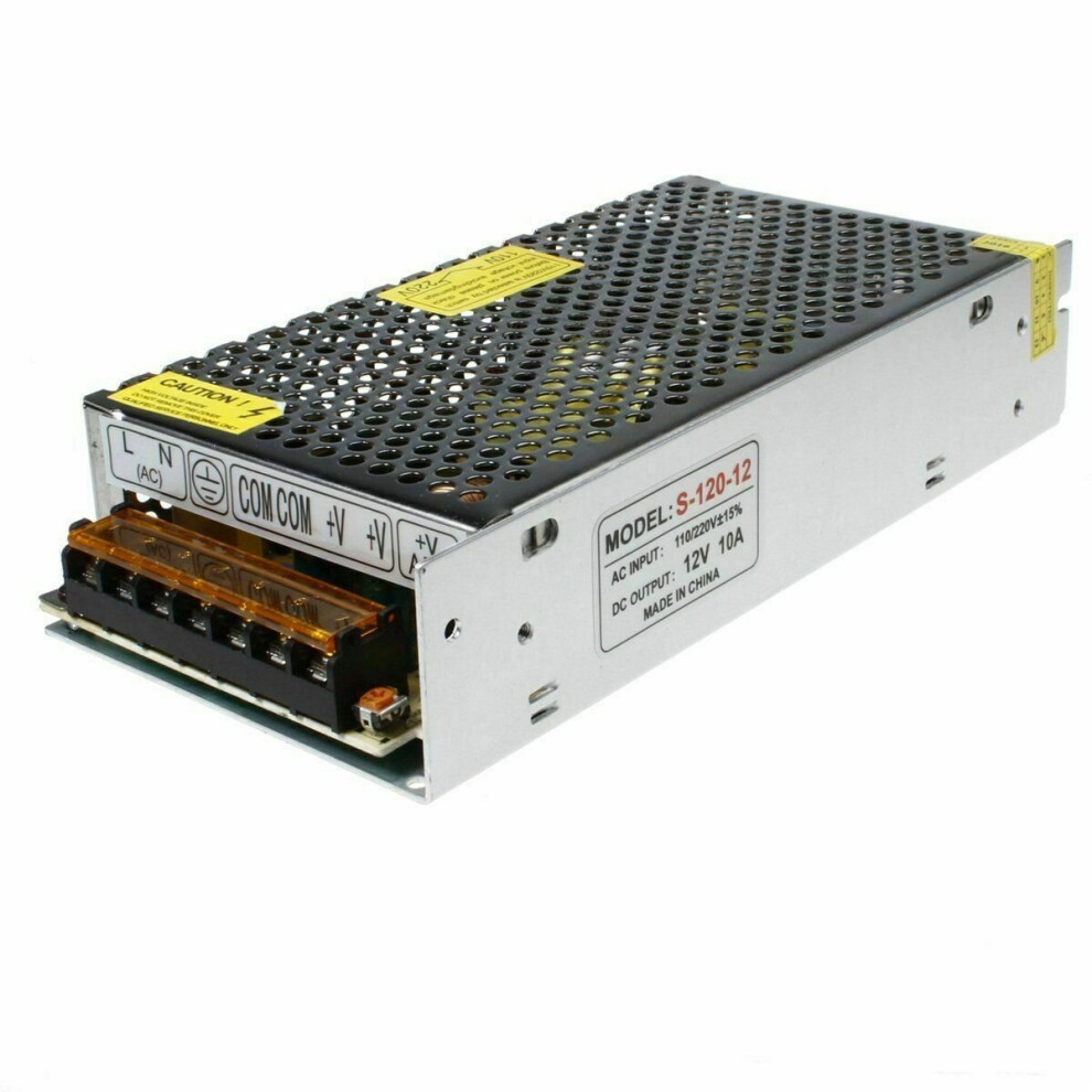 (120W) Dc 12V Power Supply Led Strip - Ac 110 -220V Light 7425215755713