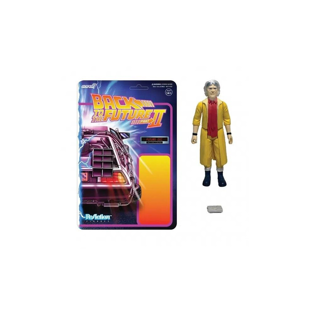Photos - Action Figures / Transformers Back to the Future Doc Brown  3 3/4-Inch ReAction Figure 2015