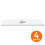 Slice 10538 Replacement Industrial Blades Rounded Tip White Pack of 4 Blades 1