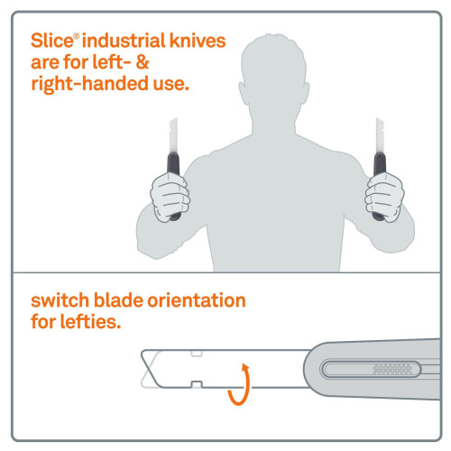 Slice 10560 Auto-Retractable Industrial Knife Black/Green 2