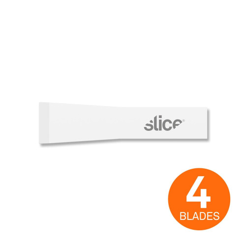 Slice 10534 Replacement Chisel Blades White Pack of 4 Blades