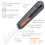 Slice 10559 Manual Industrial Knife Black/Orange 6