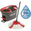 Vileda Vileda Turbo Microfibre Smart Spin Cleaning Wring Mop & Bucket Set 1