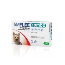 AMFLEE COMBO 67MG / 60.3MG DOGS 2-10KG